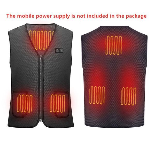 outdoor t-shirts upgrade electric heating vest heated cloth smart dual-control self-heating clothes usb winter warmer, Gray;blue
outdoor t-shirts upgrade electric heating vest heated cloth smart dual-control self-heating clothes usb winter warmer, Gray;blue