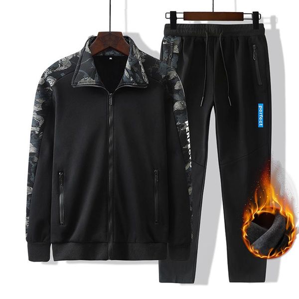 2 pieces hoodies set men sports suit jogging sweatshirt plus size 6xl 7xl 8xl 9xl warm fleece tracksuit jacket + sweat pants, Gray
2 pieces hoodies set men sports suit jogging sweatshirt plus size 6xl 7xl 8xl 9xl warm fleece tracksuit jacket + sweat pants, Gray