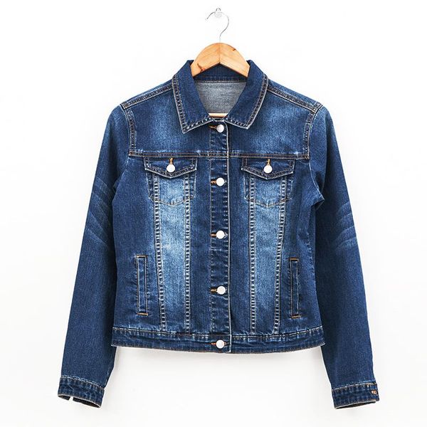 women's jackets 2021 women long basical jeans jacket coat bleach full sleeves single breast slim denim plus size 6xl, Black;brown
women's jackets 2021 women long basical jeans jacket coat bleach full sleeves single breast slim denim plus size 6xl, Black;brown
