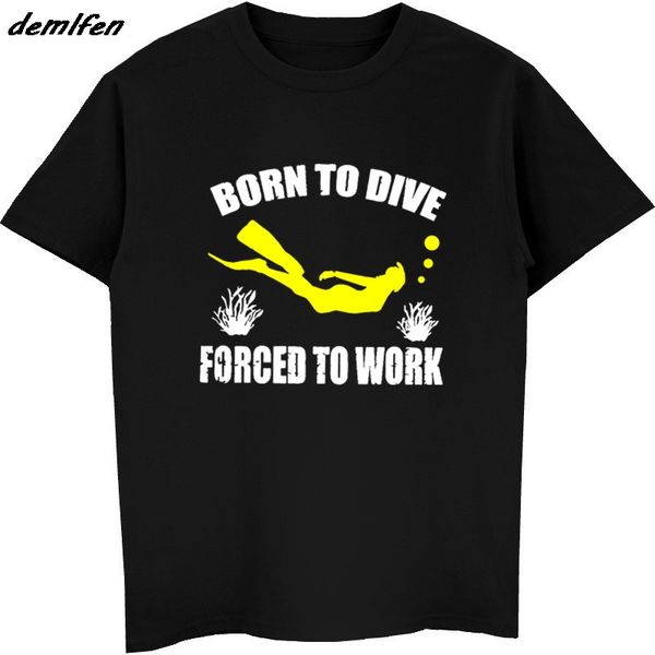 new fashion summer men's short sleeve born to dive forced to work casual shirts cool harajuku hoodie designers t shirts sweatshirt 
new fashion summer men's short sleeve born to dive forced to work casual shirts cool harajuku hoodie designers t shirts sweatshirt