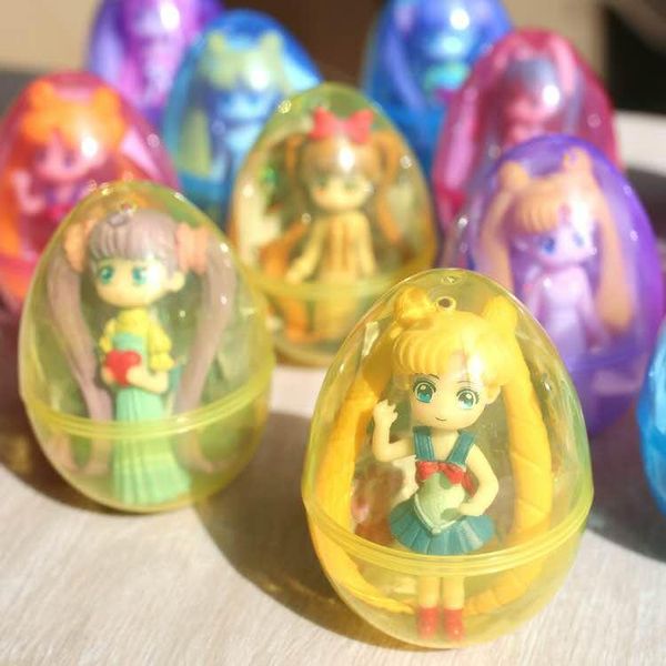 beautiful girl doll anime eggshell toy 6 mixed batch princess gashapon selling toys 001