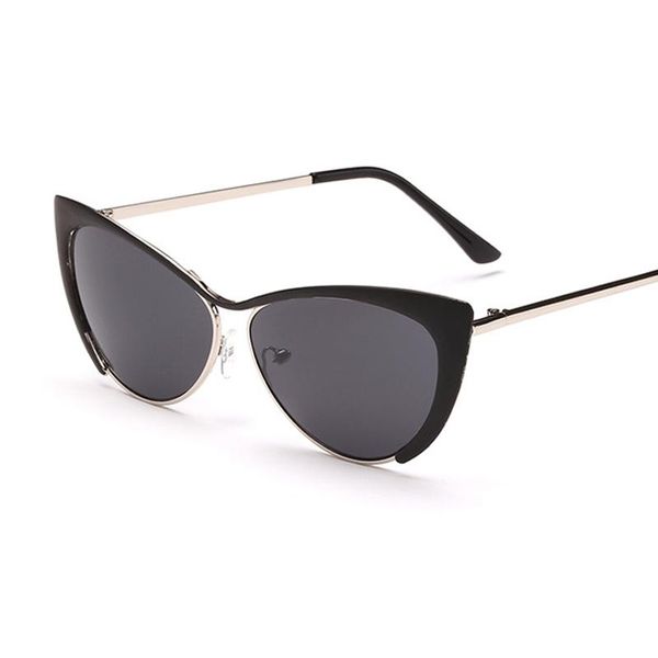 sunglasses metal frame cat eye for women coating brand vintage sun glasses female retro de grau femininos uv400, White;black
sunglasses metal frame cat eye for women coating brand vintage sun glasses female retro de grau femininos uv400, White;black
