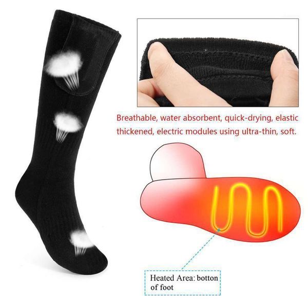 breathable winter heated socks adjust outdoor skiing bicycle foot warmer electric sport warming heated elastic sock 5-9 hours1, Black
breathable winter heated socks adjust outdoor skiing bicycle foot warmer electric sport warming heated elastic sock 5-9 hours1, Black