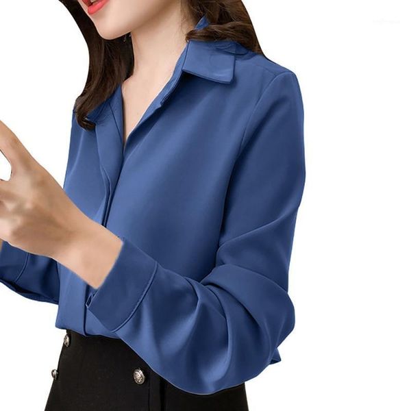 women blouses basic selling button solid 2020 spring long sleeve shirt female chiffon women's slim clothing plus size #w1, White
women blouses basic selling button solid 2020 spring long sleeve shirt female chiffon women's slim clothing plus size #w1, White