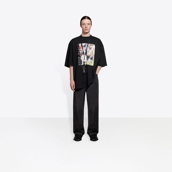 spring france summer europe shirt i p dogs love short vintage tshirt fashion women men print sleeve t casual tee streetwear cotton rkpq, Black
spring france summer europe shirt i p dogs love short vintage tshirt fashion women men print sleeve t casual tee streetwear cotton rkpq, Black