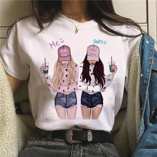 women friends girl t-shirt girl summer casual tees female hipster 90s t-shirts harajuku short sleeve tshirt drop ship, White
women friends girl t-shirt girl summer casual tees female hipster 90s t-shirts harajuku short sleeve tshirt drop ship, White