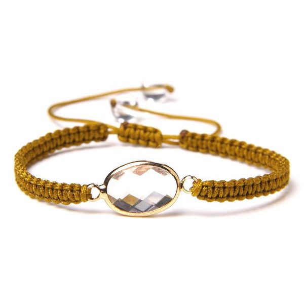 Handmade Yellow Knots Rope Braided Bracelet for Women Men Fashion Natural Clear Quartz Beads Pendant Charm Bracelet Jewelry Gift, Black
Handmade Yellow Knots Rope Braided Bracelet for Women Men Fashion Natural Clear Quartz Beads Pendant Charm Bracelet Jewelry Gift, Black