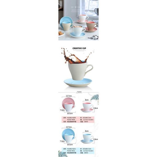 creative coffee cup and saucer set ceramic breakfast milk cup afternoon tea cup european simple style water cafe wit bbyvlp
creative coffee cup and saucer set ceramic breakfast milk cup afternoon tea cup european simple style water cafe wit bbyvlp