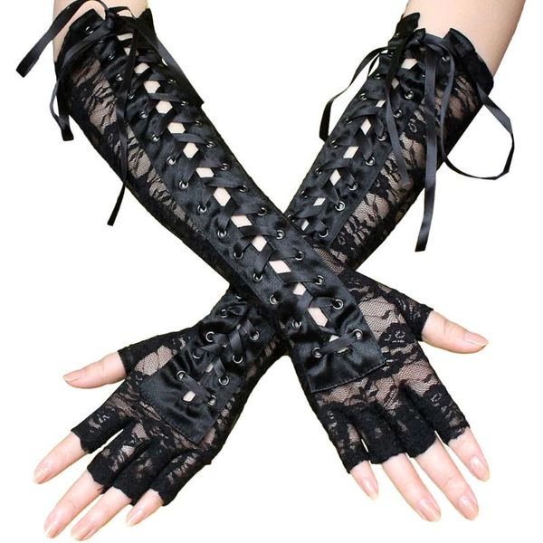 five fingers gloves long black pvc women ladies fetish faux leather lacing clubwear cosplay costumes, Blue;gray
five fingers gloves long black pvc women ladies fetish faux leather lacing clubwear cosplay costumes, Blue;gray