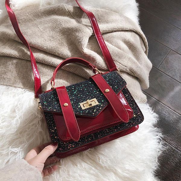 bags for women handbag designer new korean sequins portable small square bag chic foreign gas single shoulder messenger bag
bags for women handbag designer new korean sequins portable small square bag chic foreign gas single shoulder messenger bag