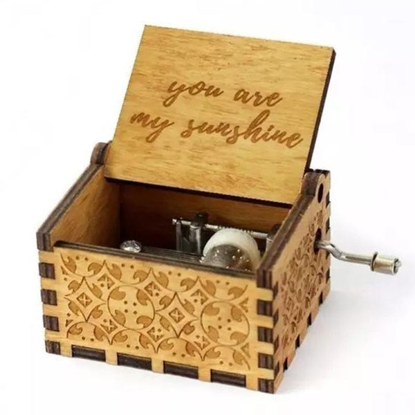 decorative objects & figurines handmade classical music box hand-operated wooden you are my sunshine crafts professional1
decorative objects & figurines handmade classical music box hand-operated wooden you are my sunshine crafts professional1