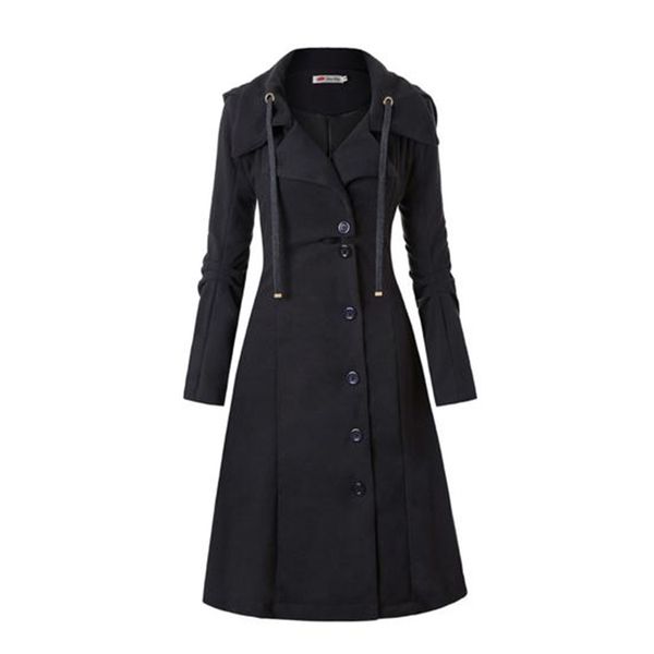 retro long trench winter black stand collar gothic elegant women coat vintage female warm 201111
retro long trench winter black stand collar gothic elegant women coat vintage female warm 201111