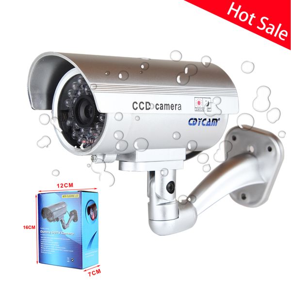 cctv waterproof camera with flashing led for outdoor or indoor realistic looking fake camera for security cam
cctv waterproof camera with flashing led for outdoor or indoor realistic looking fake camera for security cam