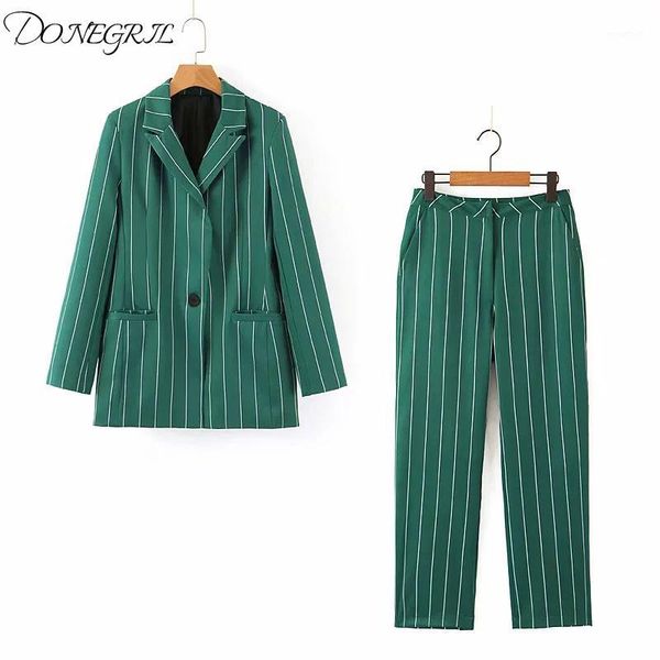 2020 autumn women's sets vintage stylish green striped blazer female outerwear chaqueta mujer high waist pant suits1, White
2020 autumn women's sets vintage stylish green striped blazer female outerwear chaqueta mujer high waist pant suits1, White