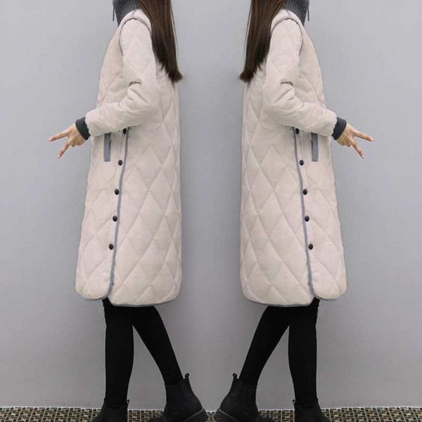 2020 fashion women winter long padded clothing female down cotton jacket slim parkas ladies coats plus size 4xl coat mujer, Black
2020 fashion women winter long padded clothing female down cotton jacket slim parkas ladies coats plus size 4xl coat mujer, Black