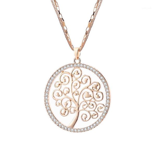 pendant necklaces charm tree of life necklace for women gold color double chain crystal heart long necklace female jewelry statement1, Silver
pendant necklaces charm tree of life necklace for women gold color double chain crystal heart long necklace female jewelry statement1, Silver