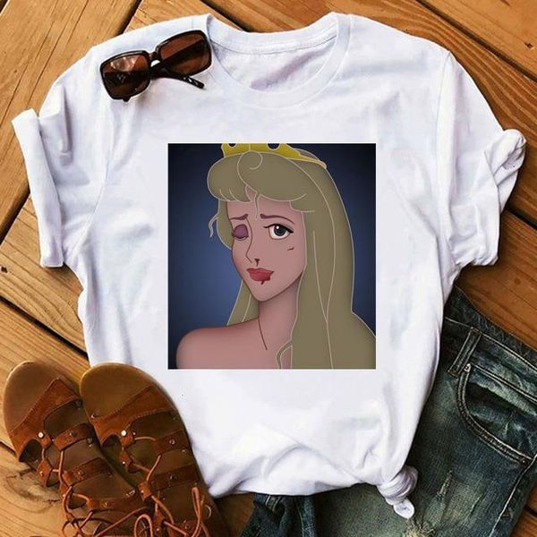new fashion summer women tshirt ladies harajuku o-neck short sleeve spoof princess tee graphic t-shirt femme, White
new fashion summer women tshirt ladies harajuku o-neck short sleeve spoof princess tee graphic t-shirt femme, White