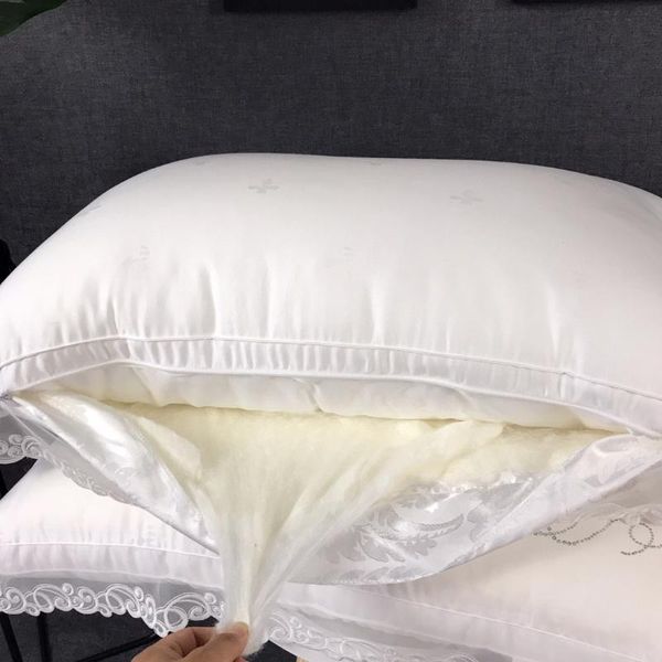 chinese natural/mulberry silk pillows single lace neck/back to pillows home memory for baby health sleeping embroidery
chinese natural/mulberry silk pillows single lace neck/back to pillows home memory for baby health sleeping embroidery