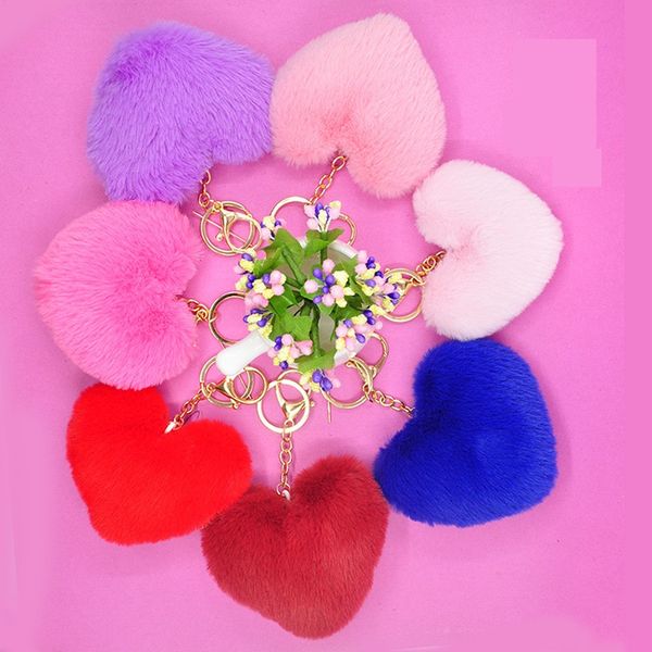 2020 trendy heart ball pom pom keychain fluffy faux rabbit fur pompom key chains women bag charms trinket accessories keyring, Black
2020 trendy heart ball pom pom keychain fluffy faux rabbit fur pompom key chains women bag charms trinket accessories keyring, Black