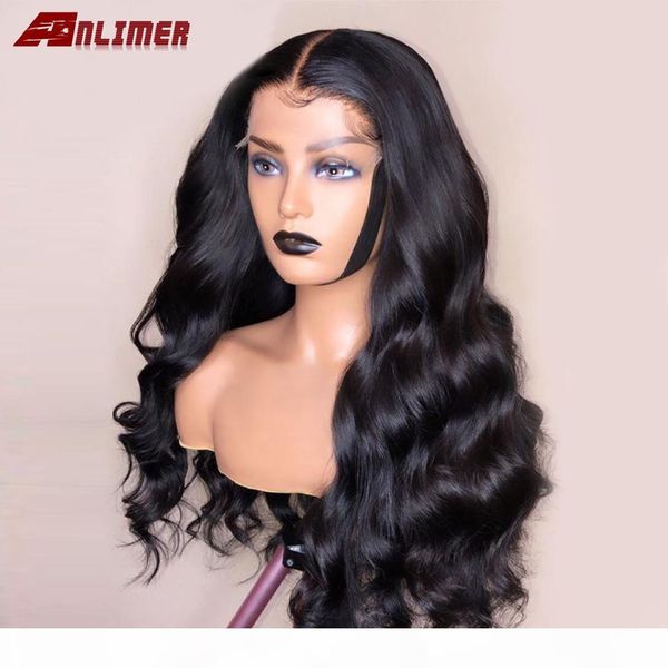 anlimer 13x6 lace front wig preplucked brazilian remy hair body wave 360 lace frontal wig for women with elastic band, Black
anlimer 13x6 lace front wig preplucked brazilian remy hair body wave 360 lace frontal wig for women with elastic band, Black