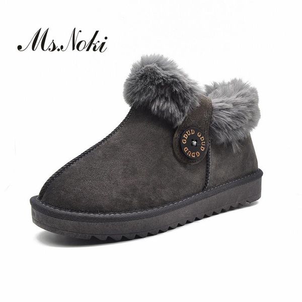 fashion hair platforms women snow boots short plush warm female boot round toe shoes flat with flock woman ankle boots winter, Black
fashion hair platforms women snow boots short plush warm female boot round toe shoes flat with flock woman ankle boots winter, Black