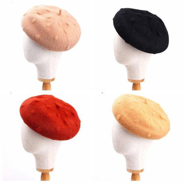 berets 5 colors women wool cashmere beret ladies hand knitting hat winter warm kknitting painter cap solid color caps, Blue;gray
berets 5 colors women wool cashmere beret ladies hand knitting hat winter warm kknitting painter cap solid color caps, Blue;gray