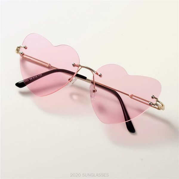 sunglasses rimless women heart love sun glasses shades small sunglass ladies cute to eyewear fml, White;black
sunglasses rimless women heart love sun glasses shades small sunglass ladies cute to eyewear fml, White;black