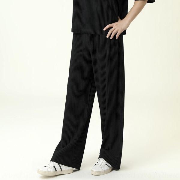 ncoqa miyake pleated new pants floor pants men's wear 2020 autumn feeling casual versatile drop pantsmop casual mop men's loose st, Blue
ncoqa miyake pleated new pants floor pants men's wear 2020 autumn feeling casual versatile drop pantsmop casual mop men's loose st, Blue