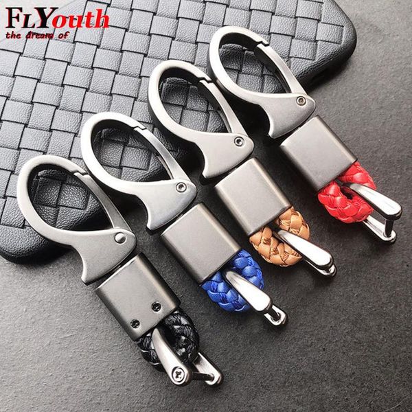 keychains high-grade men women car key chain woven leather 360 degree rotating horseshoe buckle for ring pendant jewelry, Silver
keychains high-grade men women car key chain woven leather 360 degree rotating horseshoe buckle for ring pendant jewelry, Silver