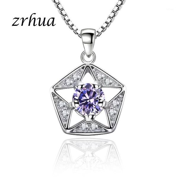 zrhua 2020 new arrival 925 sterling silver chic pendant necklace girls wedding accessories women funny geometric est jewelry1
zrhua 2020 new arrival 925 sterling silver chic pendant necklace girls wedding accessories women funny geometric est jewelry1