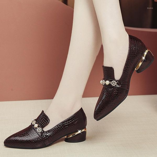 dress shoes single women's rhinestone plaid spring and autumn small thick heel middle all-around shallow mouth work shoes1, Black
dress shoes single women's rhinestone plaid spring and autumn small thick heel middle all-around shallow mouth work shoes1, Black