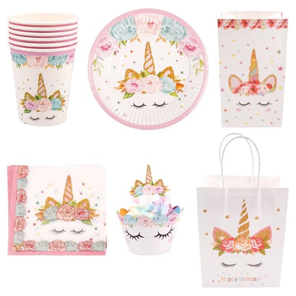 fengrise disposable tableware party supplies unicorn birthday set baby shower paper plate cups napkins
fengrise disposable tableware party supplies unicorn birthday set baby shower paper plate cups napkins