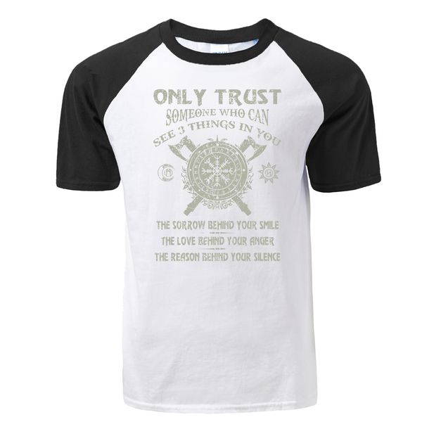 sport tv show odin vikings only trust raglan t shirts men summer cool 100% cotton shortsleeve t-shirt hip hop harajuku streetwear
sport tv show odin vikings only trust raglan t shirts men summer cool 100% cotton shortsleeve t-shirt hip hop harajuku streetwear