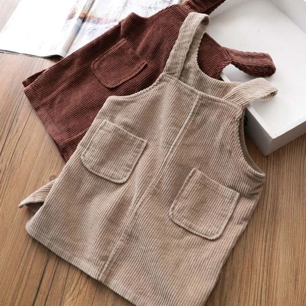 autunm winter corduroy girls sundress loose braces dress baby girl strap dresses for girls color overalls kids girls jumpsuit y200102, Red;yellow
autunm winter corduroy girls sundress loose braces dress baby girl strap dresses for girls color overalls kids girls jumpsuit y200102, Red;yellow