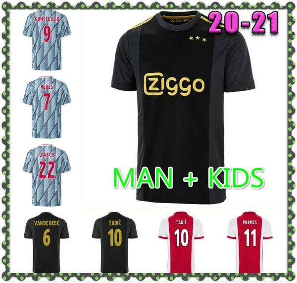 size s-4xl 2020 2021 ajax soccer jerseys tadic ziyech neres de ligt van de beek huntelaar home away 20 21 football men and kids shirt, Black;yellow
size s-4xl 2020 2021 ajax soccer jerseys tadic ziyech neres de ligt van de beek huntelaar home away 20 21 football men and kids shirt, Black;yellow