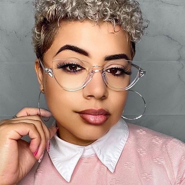 fashion sunglasses frames crystal cat eye transparent glasses ladies elegant woman clear frame optical myopia flat mirror, Black
fashion sunglasses frames crystal cat eye transparent glasses ladies elegant woman clear frame optical myopia flat mirror, Black
