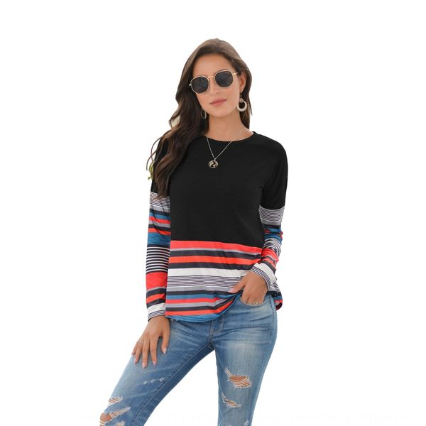 autumn 2020 women's stripe printed long sleeve crew neck autumn 2020 women's stripe printed t-shirt long sleeve crew neck t-shirt, White
autumn 2020 women's stripe printed long sleeve crew neck autumn 2020 women's stripe printed t-shirt long sleeve crew neck t-shirt, White
