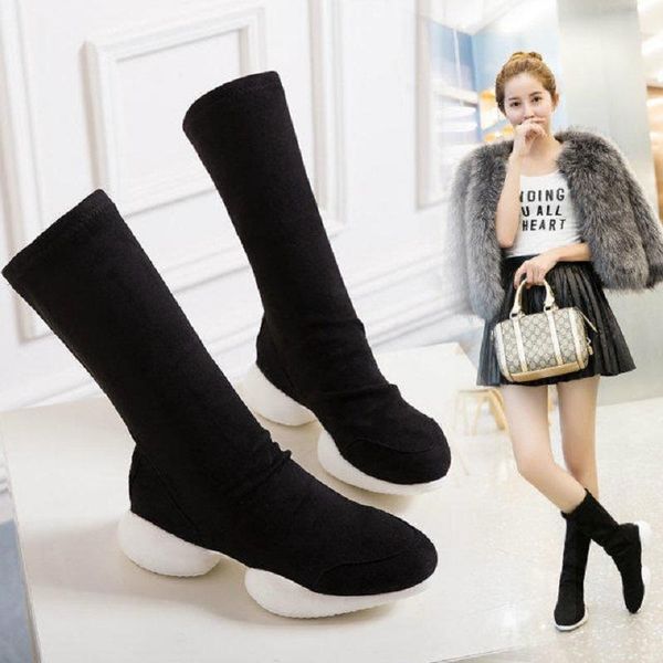 2020 autumn and winter new european and american style solid color comfortable cylinder women's boots thin section boots, Black
2020 autumn and winter new european and american style solid color comfortable cylinder women's boots thin section boots, Black