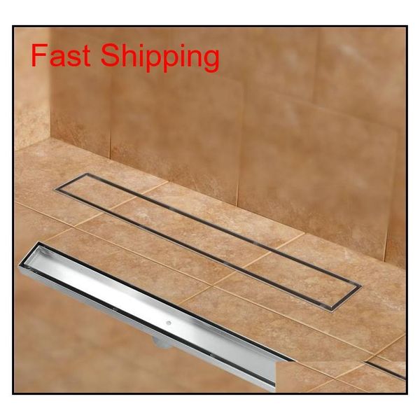 304 stainless steel 60cm tile insert rectangular linear anti-odor floor drain bathroom hardware invisi jlliqu bdefight
304 stainless steel 60cm tile insert rectangular linear anti-odor floor drain bathroom hardware invisi jlliqu bdefight