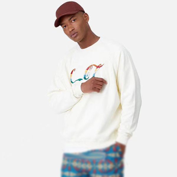 20fw kt classic color letter embroidery crewneck pullover high street simple sweatshirt fashion autumn winter sweater hoodies hfymwy662, Black
20fw kt classic color letter embroidery crewneck pullover high street simple sweatshirt fashion autumn winter sweater hoodies hfymwy662, Black