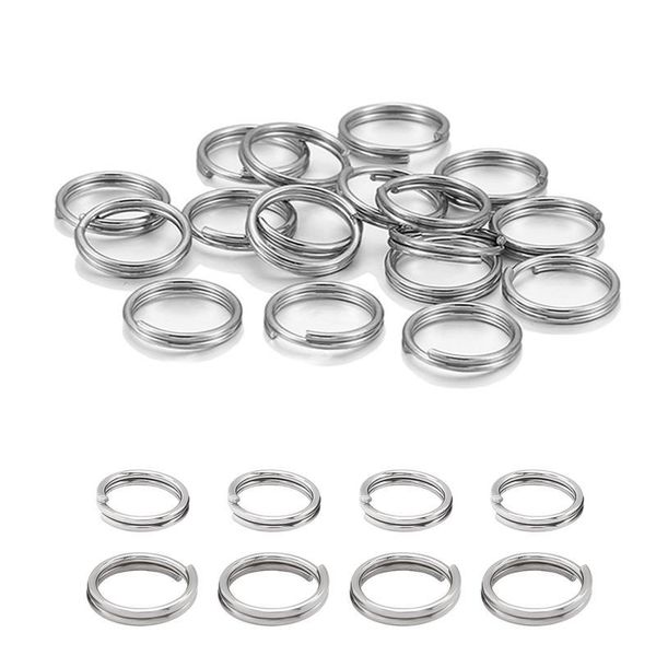 100pcs/lots 5-15mm stainless steel open double loops split jump rings keychain link circle diy keyring connectors acc jlljji
100pcs/lots 5-15mm stainless steel open double loops split jump rings keychain link circle diy keyring connectors acc jlljji