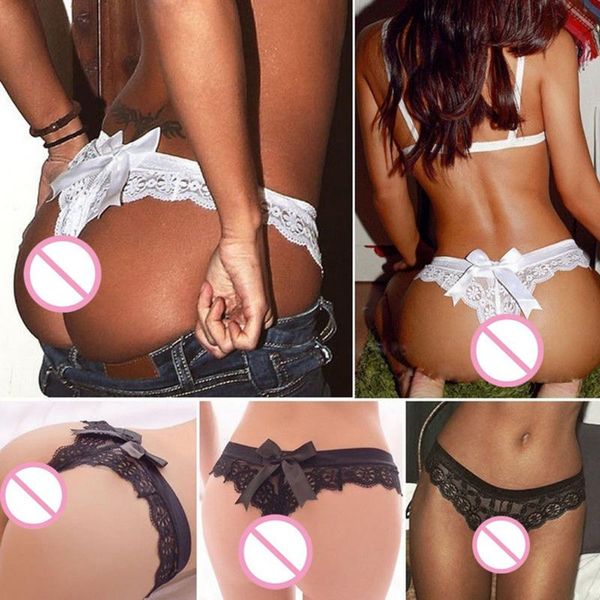 women's panties women g string t-back thong transparent lingerie cute lace underwear back bow, Black;pink 
women's panties women g string t-back thong transparent lingerie cute lace underwear back bow, Black;pink
