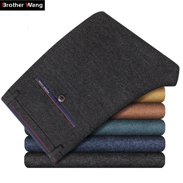 autumn winter men casual pants cotton business fashion slim sanding elasticity trousers male brand clothes khaki brown navy 201118, Black
autumn winter men casual pants cotton business fashion slim sanding elasticity trousers male brand clothes khaki brown navy 201118, Black