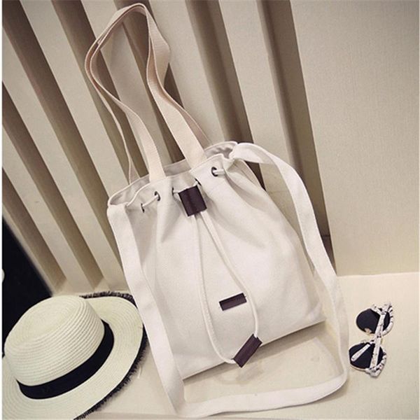 retro cloth bag canvas bag drawstring shopping new trend woman plain handbag beige shoulder
retro cloth bag canvas bag drawstring shopping new trend woman plain handbag beige shoulder