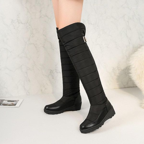 fashion women platforms high boots snow boots warm fur wedges low heels tight high long shoes woman1, Black
fashion women platforms high boots snow boots warm fur wedges low heels tight high long shoes woman1, Black