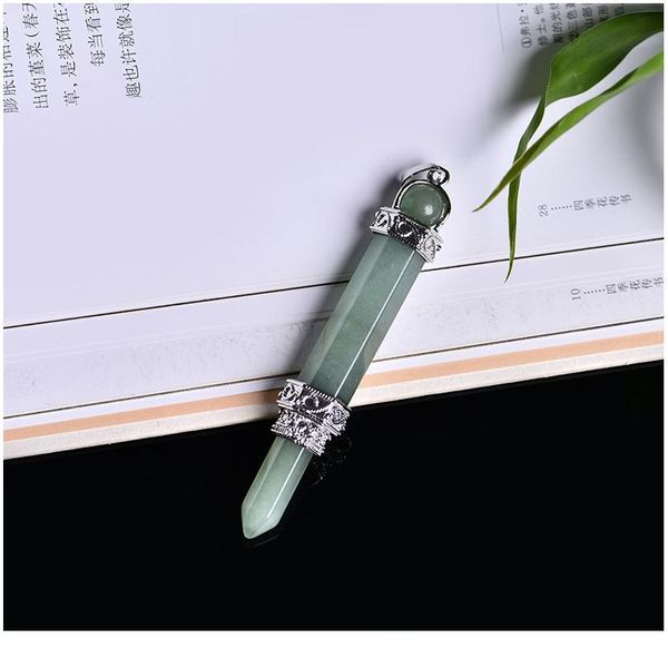 1pc natural crystal rose quartz magic repair point healing crystal point pendant necklace men and women jewelry diy gift jlljad, Black
1pc natural crystal rose quartz magic repair point healing crystal point pendant necklace men and women jewelry diy gift jlljad, Black