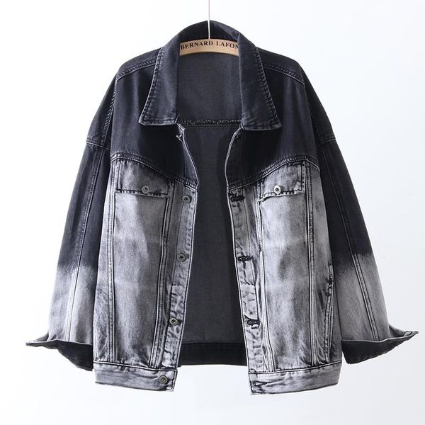 vintage women jacket 2020 new autumn denim jacket long sleeve casual jeans coat female turn-down collar outerwear p994, Black;brown
vintage women jacket 2020 new autumn denim jacket long sleeve casual jeans coat female turn-down collar outerwear p994, Black;brown