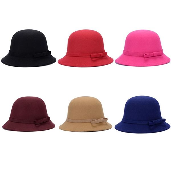 fashion vintage women hat imitation woolen autumn winter keep warm bucket cap elegant ladies bowler hats, Blue;gray
fashion vintage women hat imitation woolen autumn winter keep warm bucket cap elegant ladies bowler hats, Blue;gray