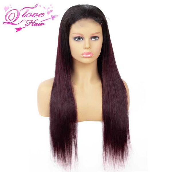 lace wigs straight human hair with bangs peruvian for women long full machine made remy 99j color beauty you, Black;brown
lace wigs straight human hair with bangs peruvian for women long full machine made remy 99j color beauty you, Black;brown