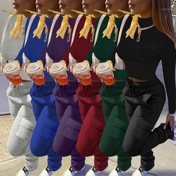 new fashion women two piece set autumn winter long sleeve stacked sweat pants joggers outdoor sports suit with pockets x-xxl1, Gray
new fashion women two piece set autumn winter long sleeve stacked sweat pants joggers outdoor sports suit with pockets x-xxl1, Gray